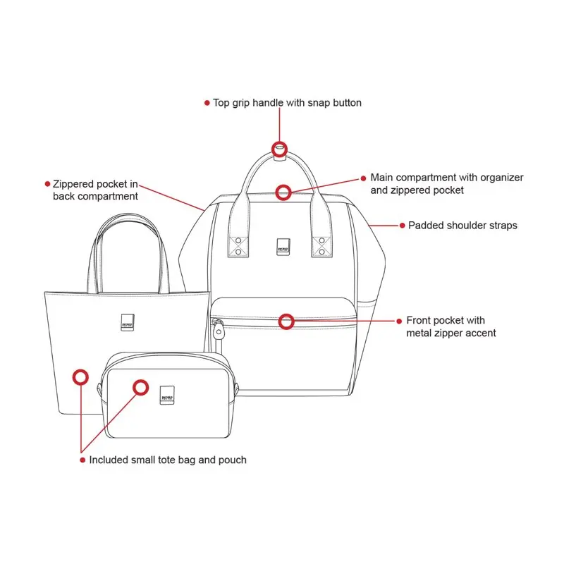 Chic Black World Unisex 3 Piece Posy 17