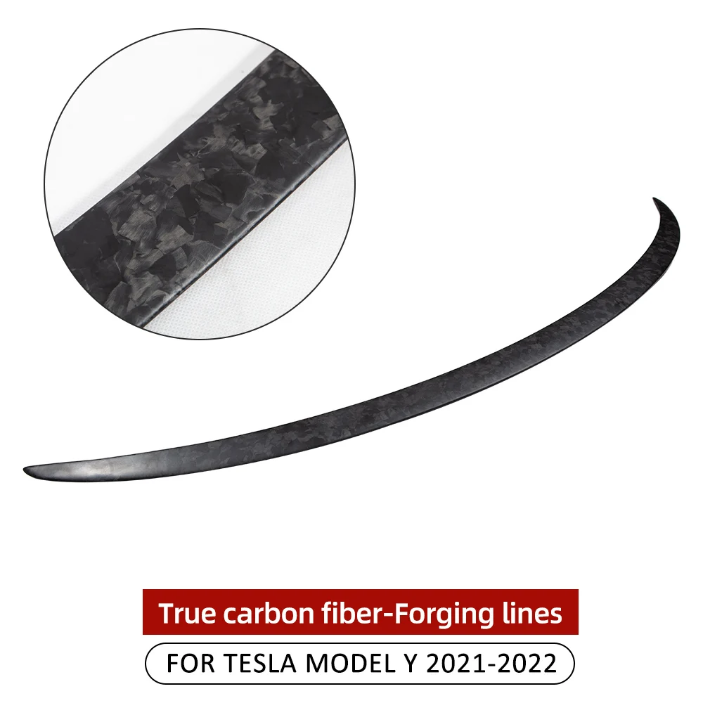 

Для Model3 2023 автомобильный спойлер из настоящего углеродного волокна для Tesla Model 3 Y оригинальные Высокопроизводительные аксессуары для модификации внешней части