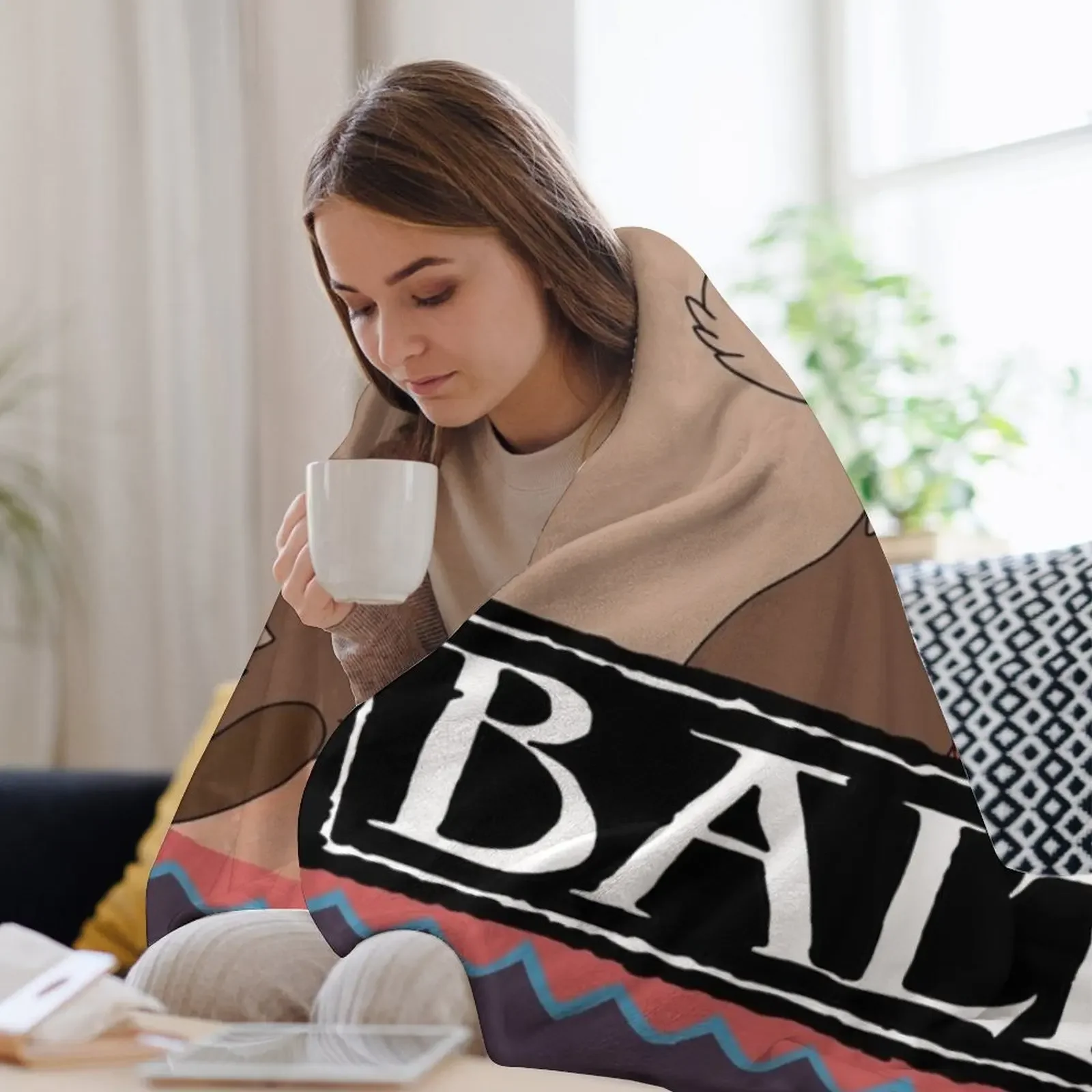 Одеяло Balto And Jenna фланелевые мягкие дизайнерские персонализированные подарочные