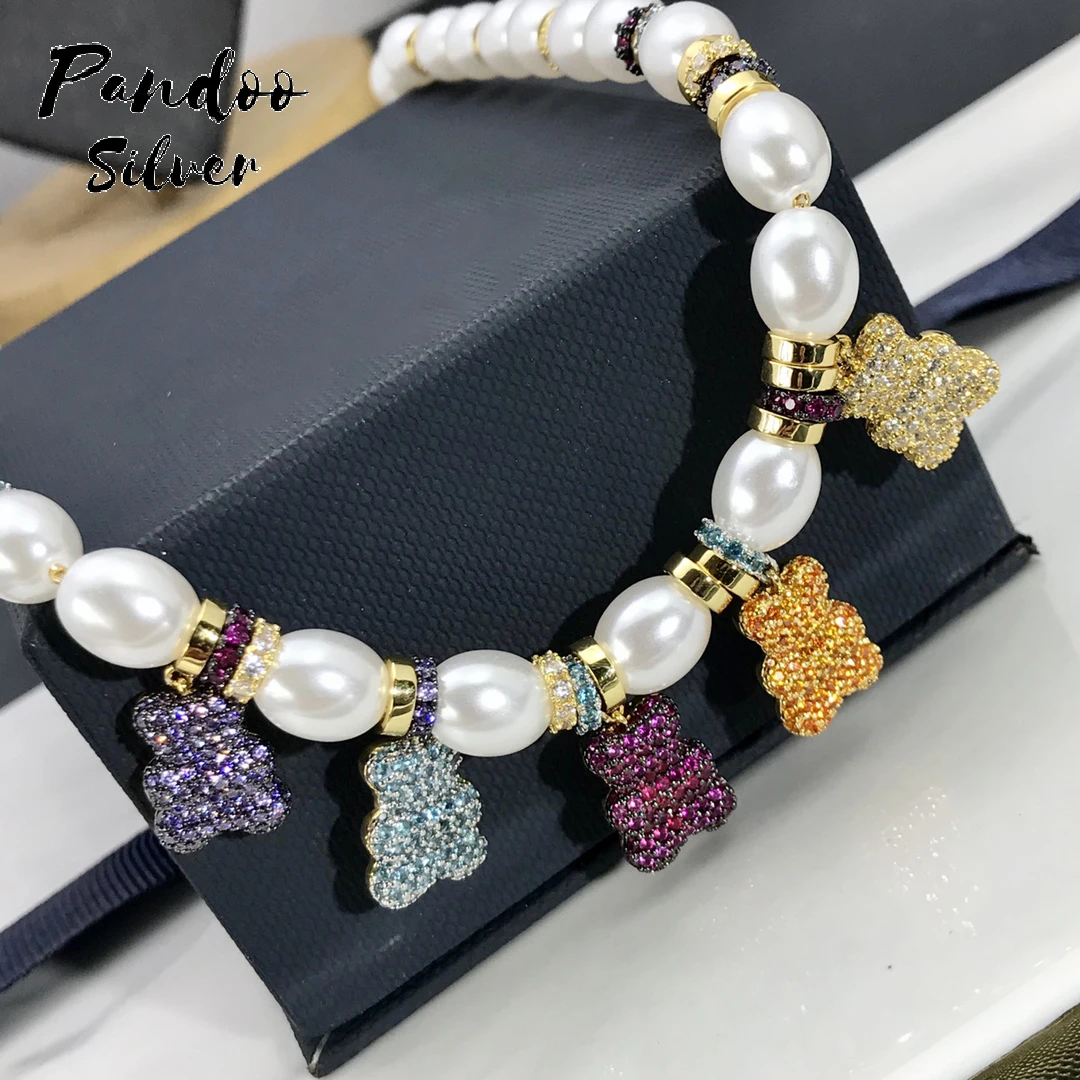 Мода Шарм Стерлингового Серебра Оригинальные Ювелирные Изделия ВКУСНЫЙ Милый