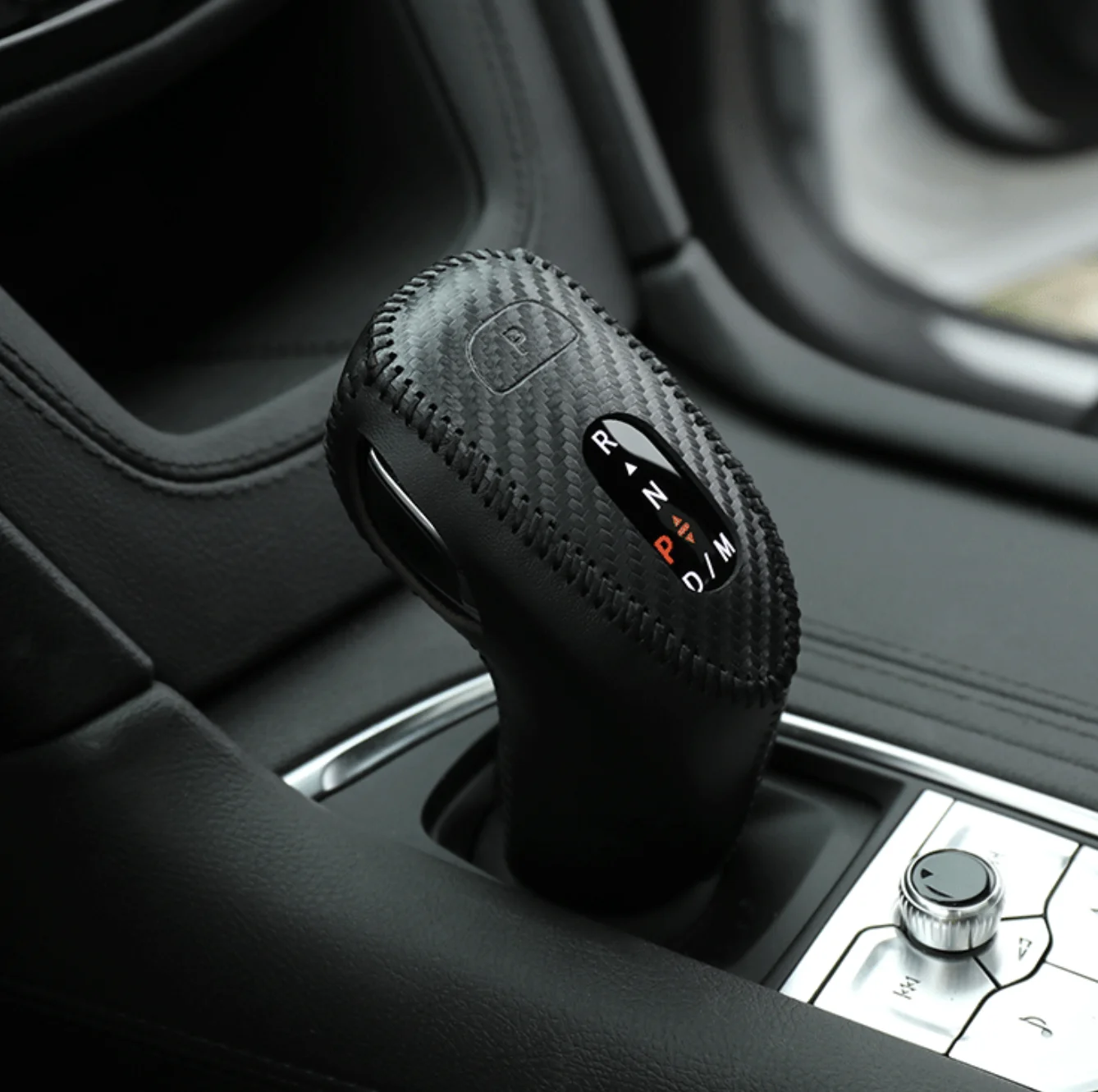 

Для Cadillac XT4 XT5 XT6 CT5 CT6 2020 2021 рычаг переключения передач кожаный чехол модифицированные аксессуары