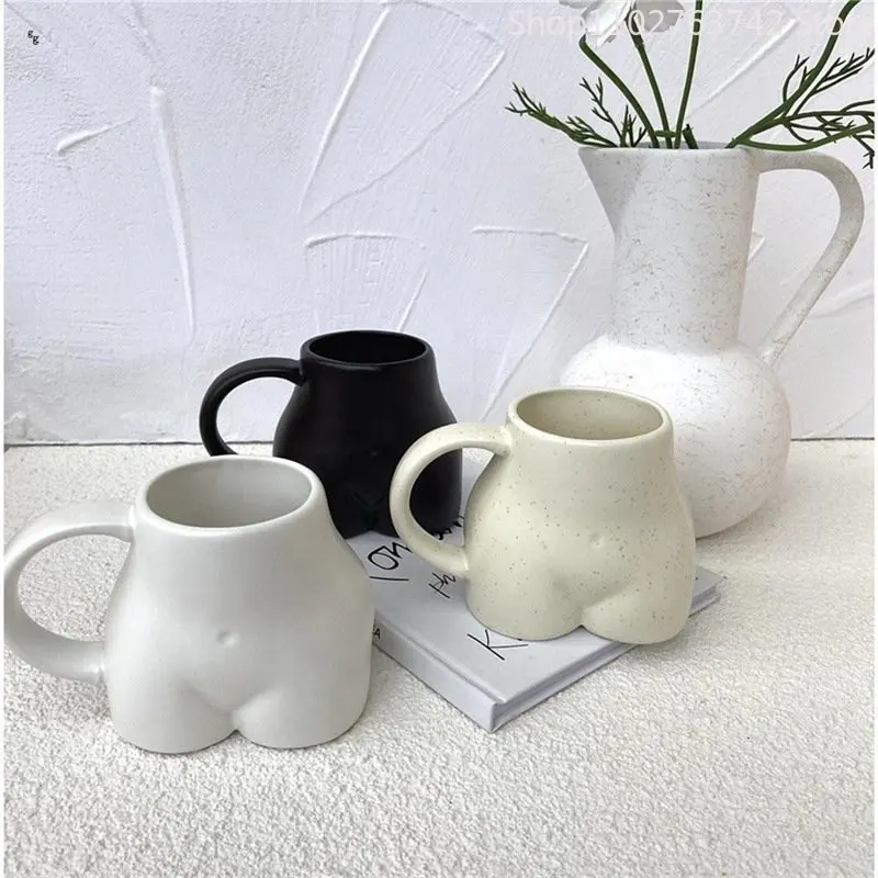

Mug Funny Christmas Coffee Cup Butt Mugspersonalized Toilet Cereal Ceramic Dunky Body Belly Fat For