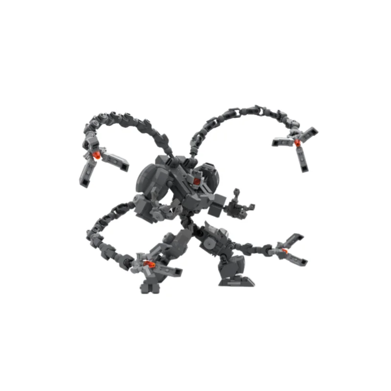 Фото Модель серии MOC Mecha - Конструктор из мелких деталей - 398 элементов - Подходит для всех энтузиастов для сборки. №1