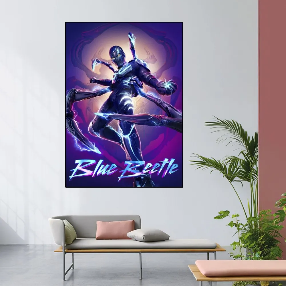 Постер BEAST KINGDOM Blue B-Beetle декор для домашней комнаты гостиная спальня эстетическое