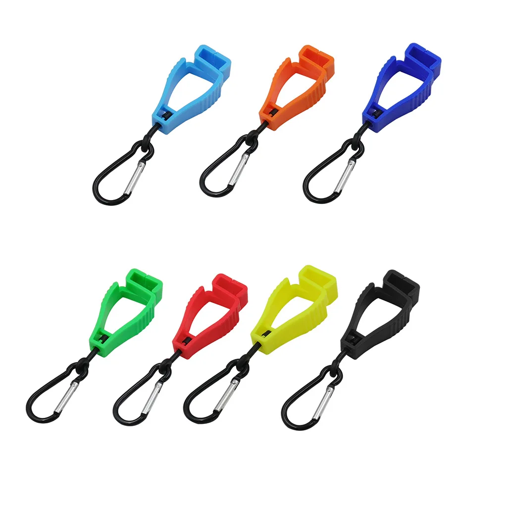 

1 10 20 Safety Glove Holder Work Clamp Lightweight Working Gloves Guard Anti-lost Glove Grabber Catcher Fastener Hook Loop