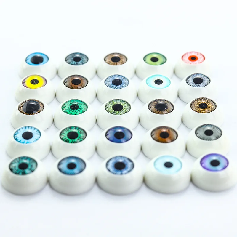 8 пар 10/12 мм акриловые шарнирные глаза для игрушек аксессуары кукол 3D игрушка