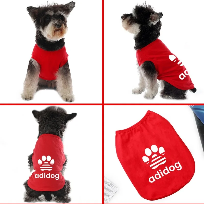 

Summer Pet Clothing Fashion Dog Vest Breathable Dog Coat Schnauzer French Bulldog Small Medium Luxury Dog Clothing Pet Supplies