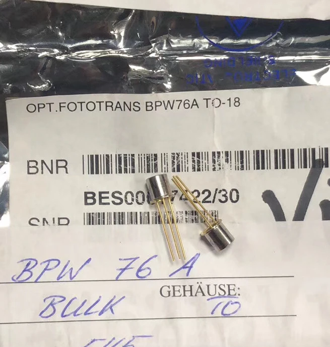 2 шт. ~ 10 шт./лот BPW76A новый оригинальный кремниевый фототранзистор NPN