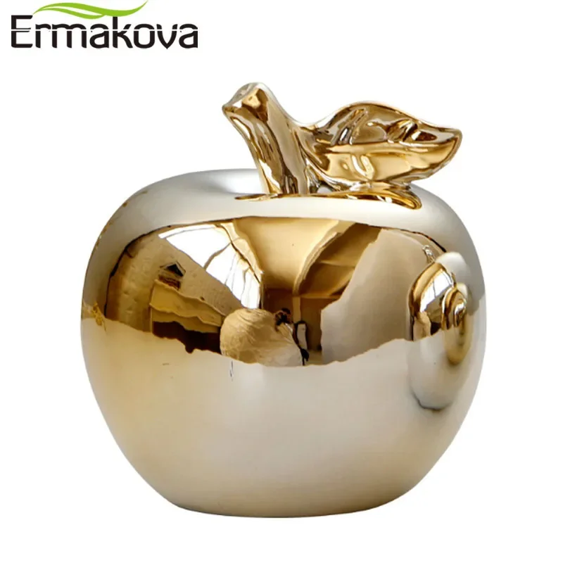 ERMAKOVA скандинавские креативные керамические поделки в виде яблок простые с