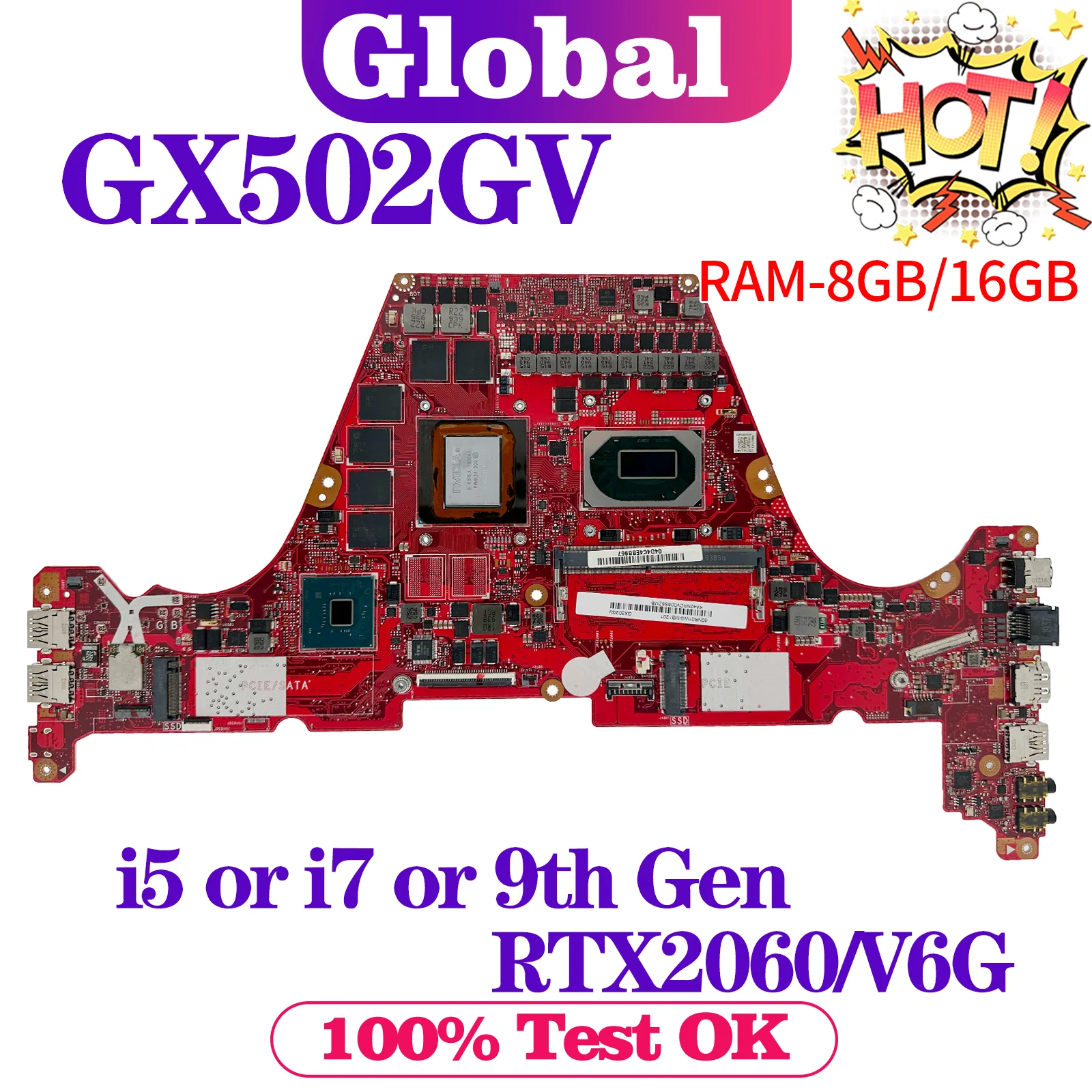 Материнская плата KEFU GX502GW