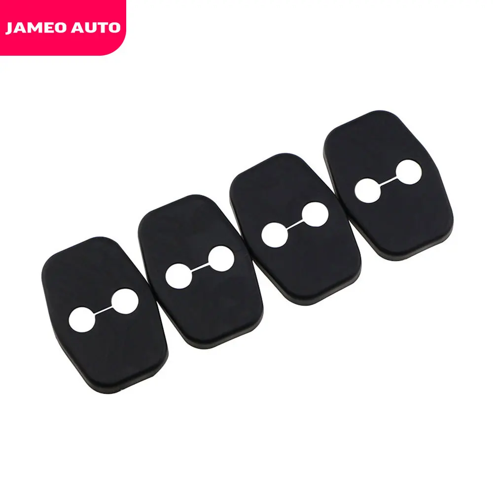 Jameo Auto 4 шт./компл. ABS автомобильные защита для дверного замка крышки замков дверей
