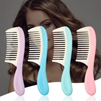 hair brush for women wide thin combs teeth portable comb for hair smooth handle detangling hairdressing comb kids hair brush