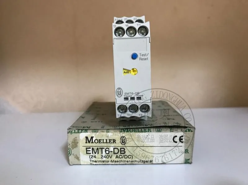 Новое оригинальное реле перегрузки термистора EATON MOELLER Muller EMT6-DB в наличии.