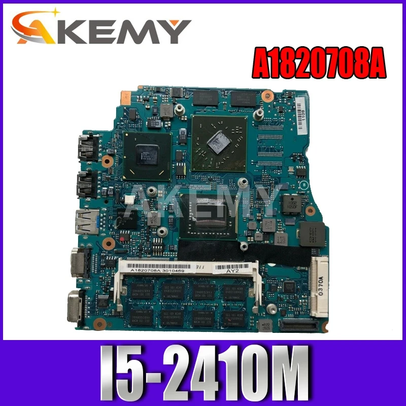 

For Sony Vaio VPCSB Series 13.3 inches Laptop Motherboard A1820708A MBX-237 i5-2410M 2.30Ghz HD 6470M 512MB 100% Tested