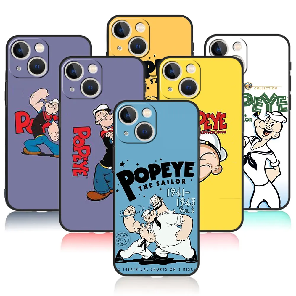 

Popeye the sailor man Carcasa Case For Apple iPhone 12 14 13 Pro Max 8 Plus XS 11 X 7 XR 5 SE2022 5S SE2 6 6S Mini Phone