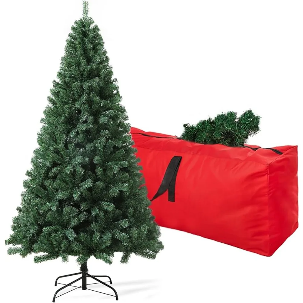 

Искусственная Рождественская елка 5 футов, Высококачественная ель Северной Долины с 600 наконечниками ветвей, Рождественская елка со складной базовой подставкой
