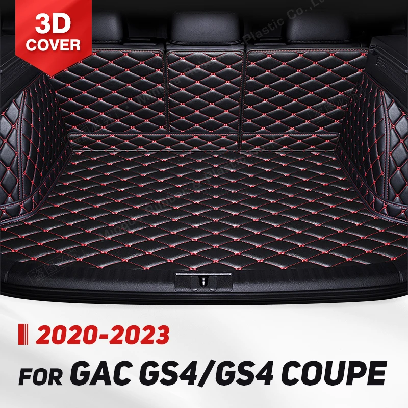 

Автомобильный коврик CQGS4W03 с полным покрытием багажника для GAC Trumpchi GS4 Coupe 2020-2023 22 21, автомобильный коврик для багажника, аксессуары для защиты интерьера