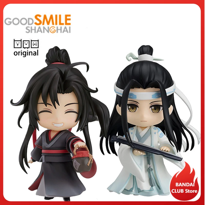 

Genuine Good Smile Nendoroid Modaozushi Wei Wuxian Lan Wangji Yilinglaozu Anime Action Figure Model Kawaii Collectible Toys