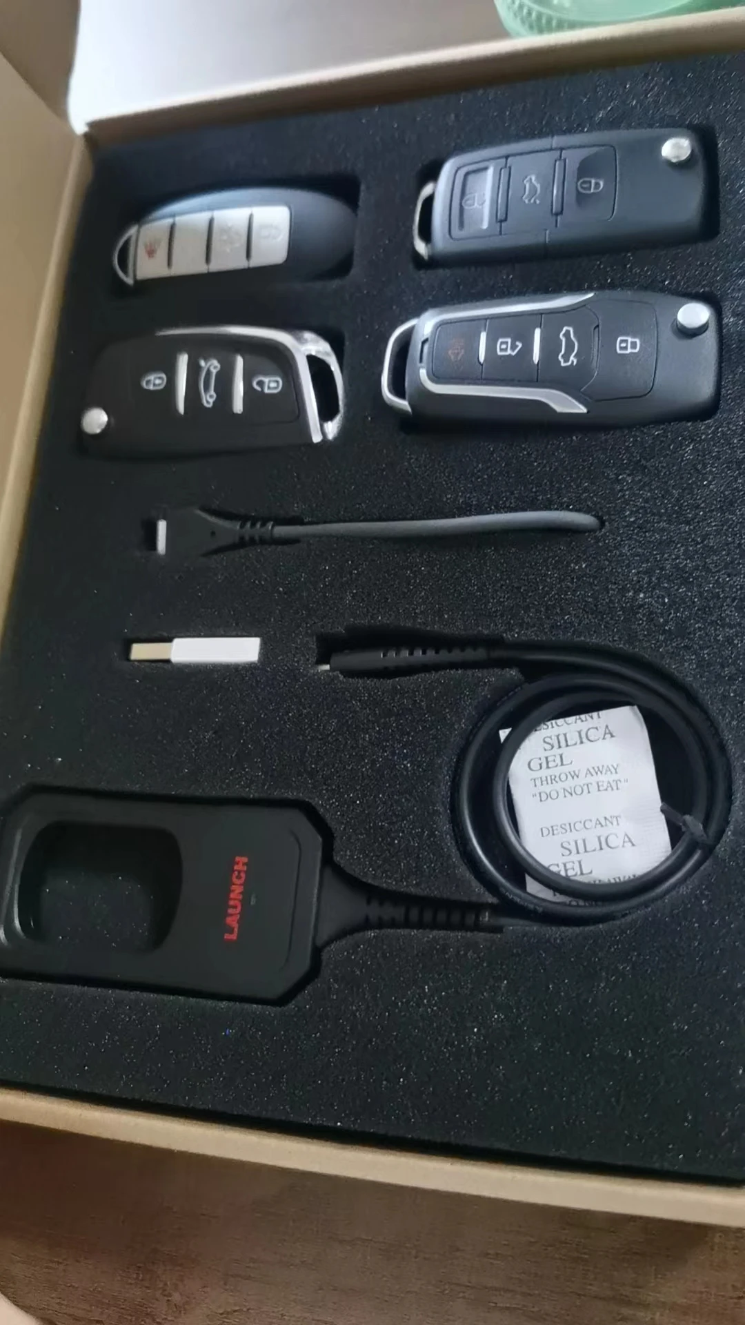 Запуск X431 ключевой программатор с 4 смарт-ключами программирующий инструмент