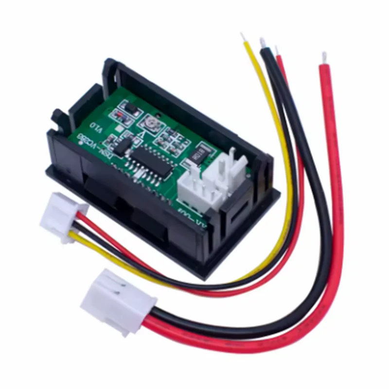 Цифровой вольтметр постоянного тока 0-100 В 10 А амперметр двойной дисплей детектор