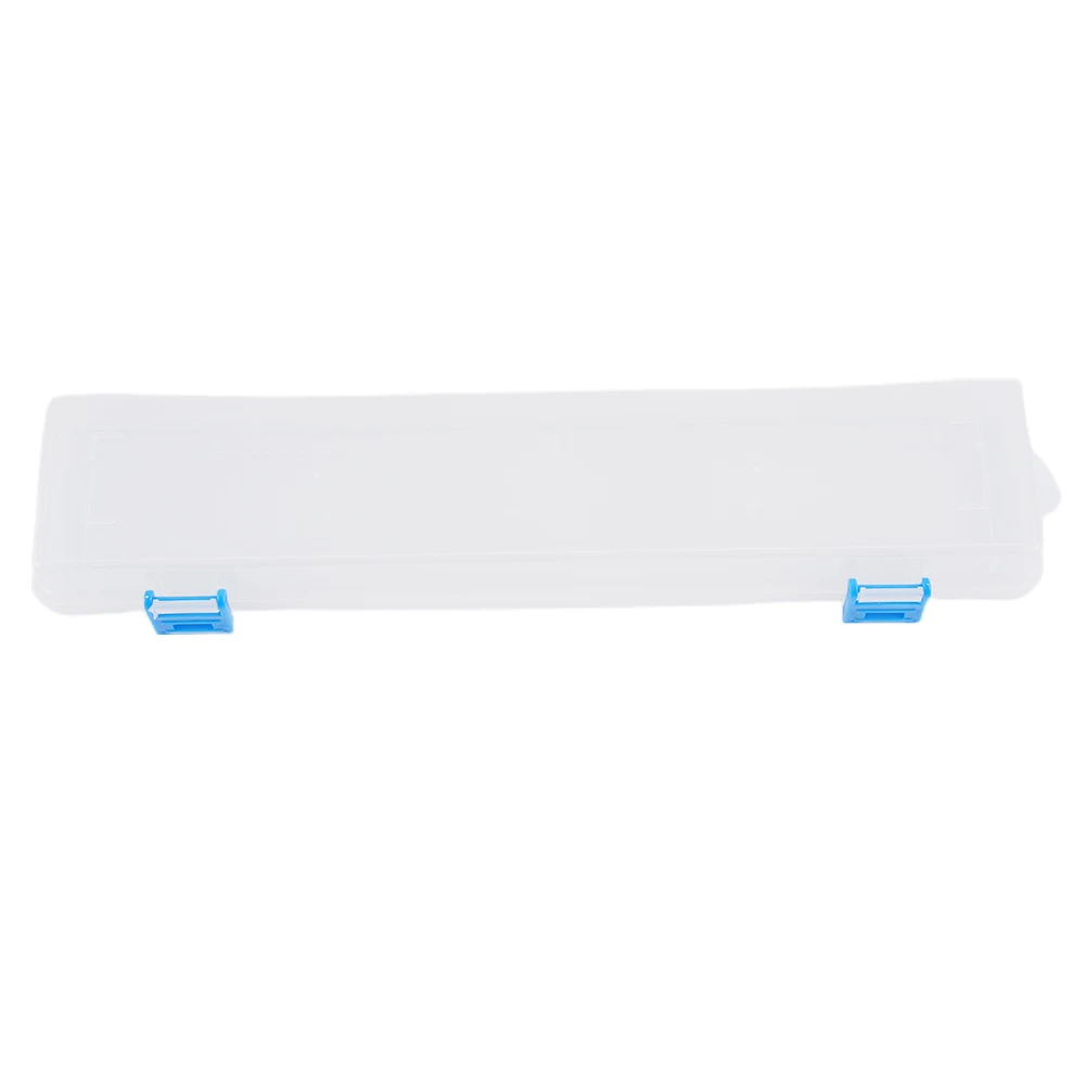

1Pc Brush Painting Pencils Storage Box Plastic White Drawing Supplies Box Painting Watercolour Pen Container Drawing Tools