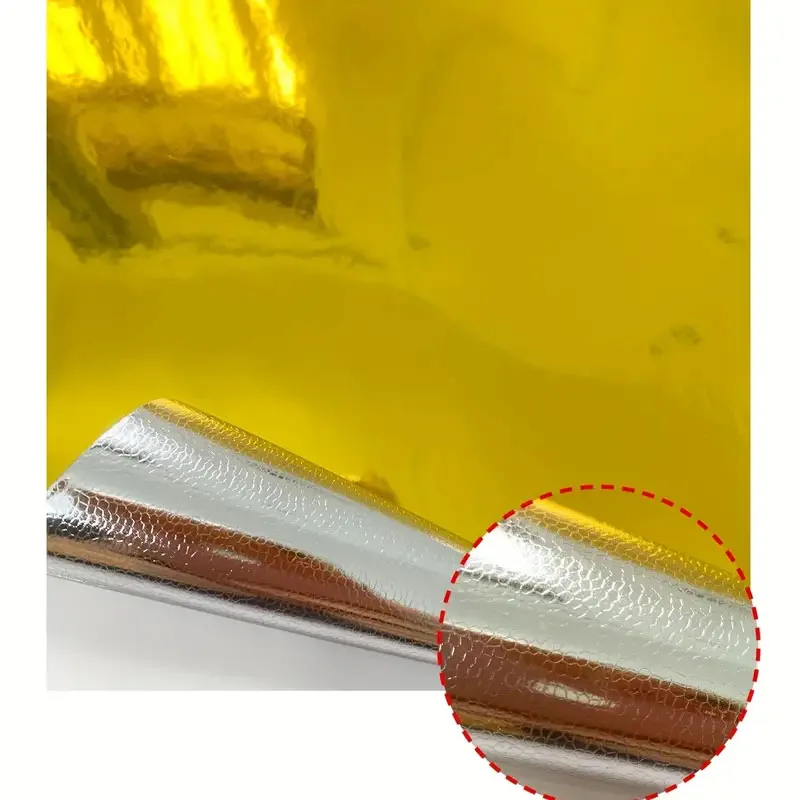 1 Шт. Растягивающаяся Золотая Автомобильная Пленка Меняющая Цвет ПВХ Авто