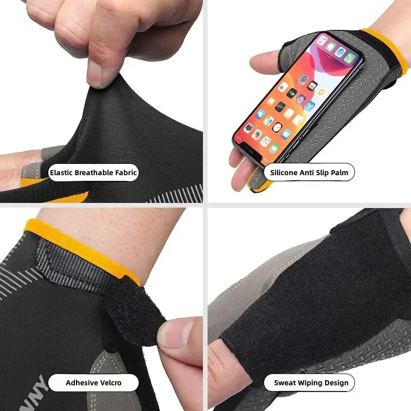 Перчатки для рыбалки профессиональные нескользящие перчатки защиты рук мужские