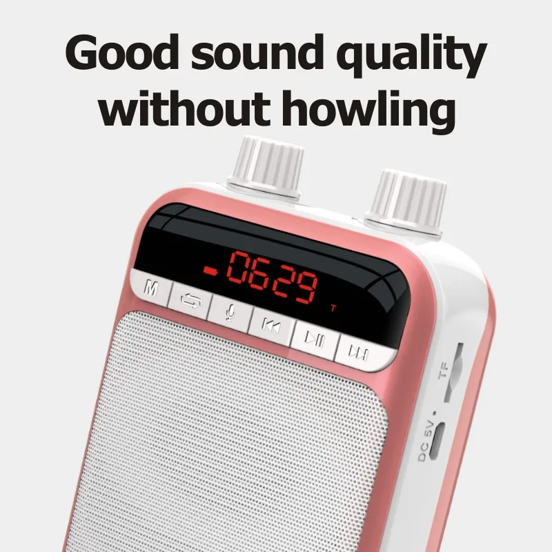 Динамик K5 беспроводная гарнитура для обучения учителю уличный гид мини-микрофон