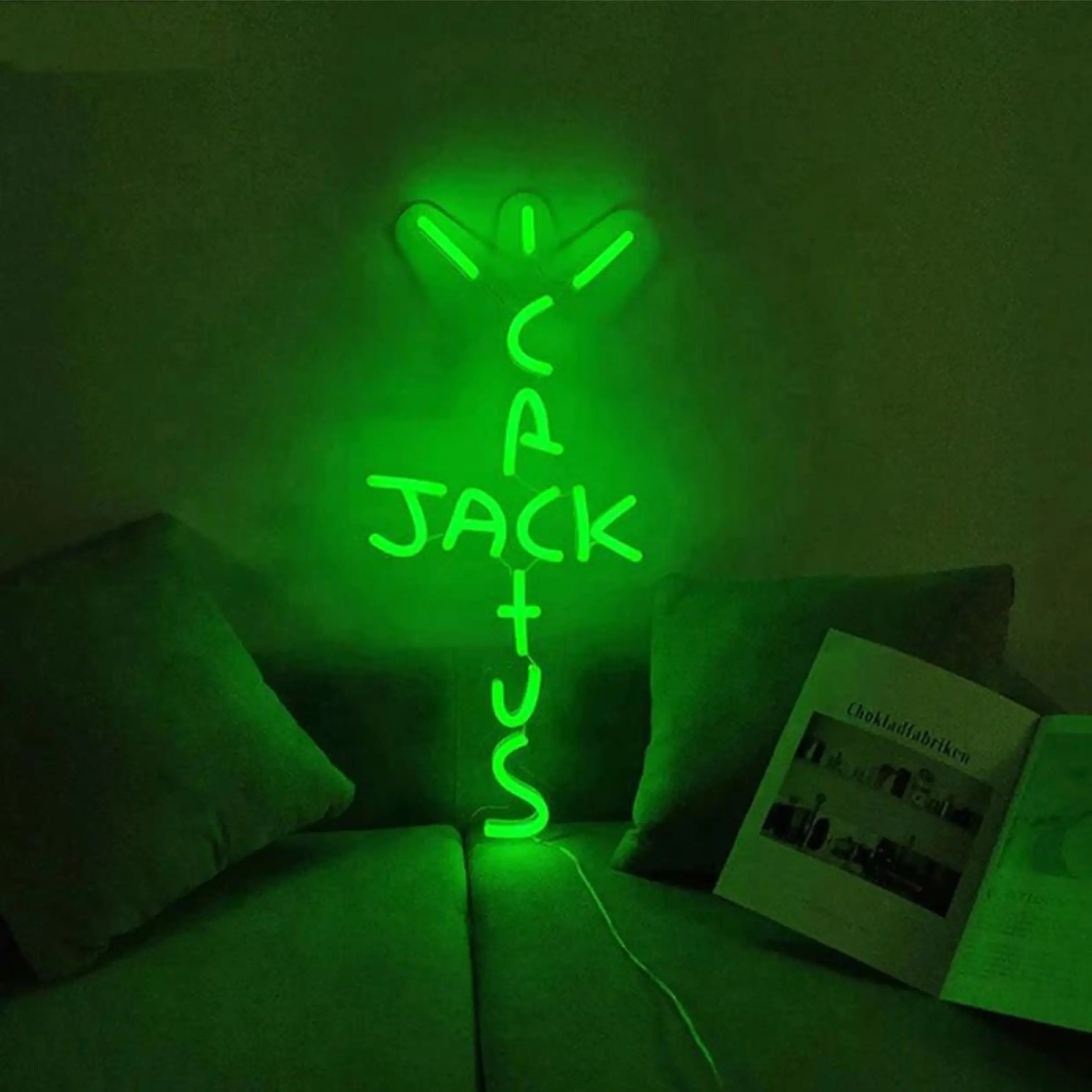 Cactus Jack Neon Signs,Party Decor Light Signs,Event Lights,Birthday Gifts,Custom Neon Signs,Wedding Neon Signs,