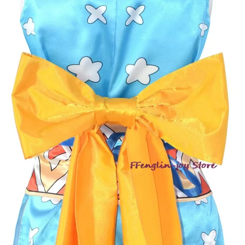 Косплейные костюмы из м/ф Страна нами аниме ВАО Варан платье-кимоно на Хэллоуин