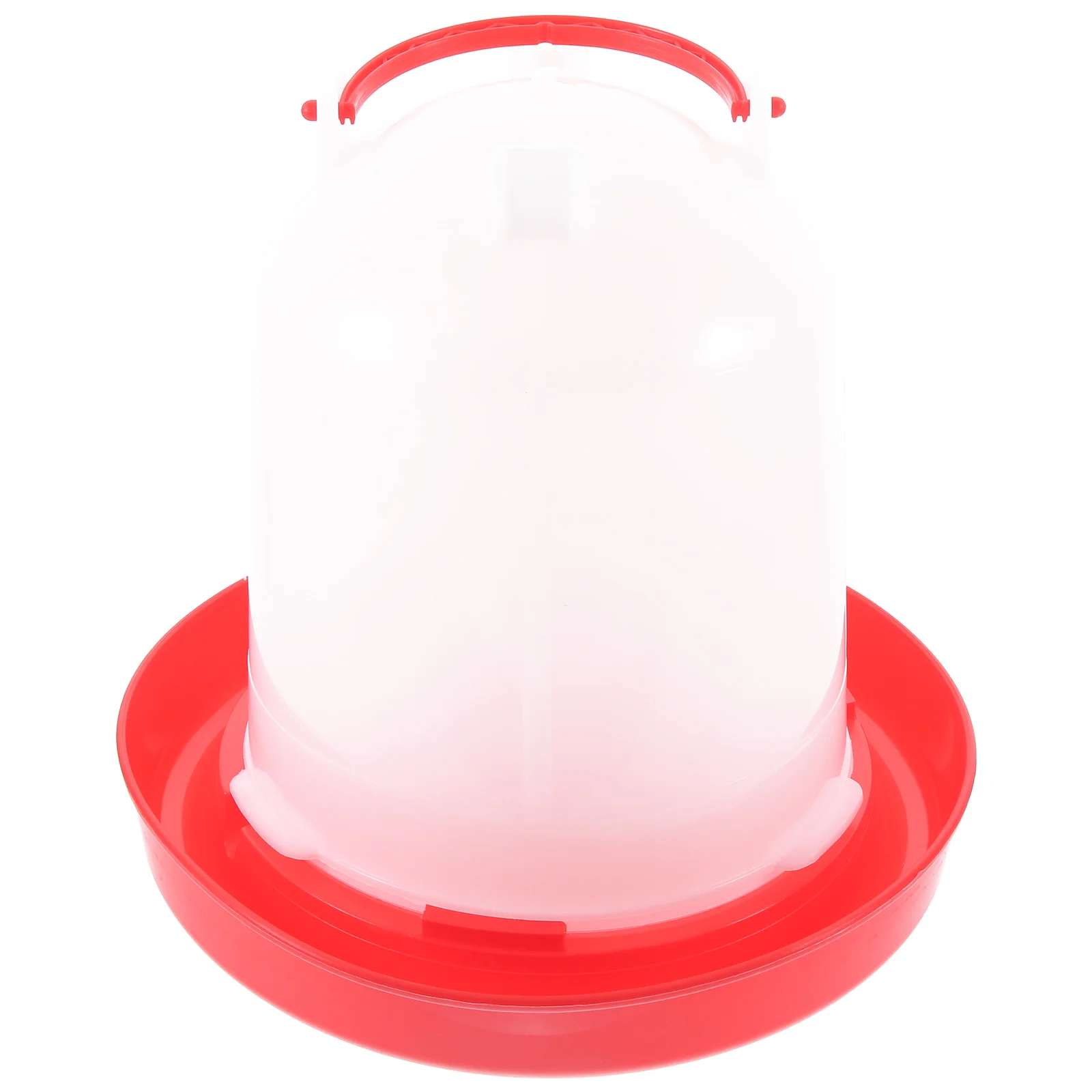 

Automatic Plastic Drinking Cups System- Poultry Water Feeding Dispenser Red Chicken Duck Water Feeder for Pigeons Hen