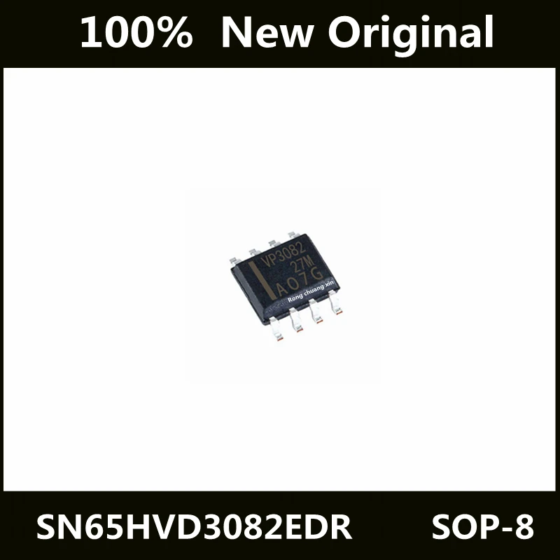 

10pcs New Original SN65HVD3082EDR SN65HVD3082 HVD3082 VP3082 Packaged SOP-8 Transceiver Chip IC