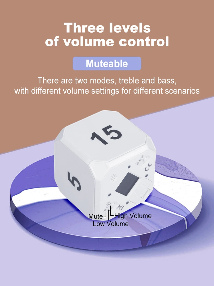 Гравитационный датчик переворачивающийся таймер производительность Cube дисплей