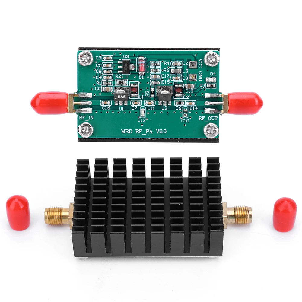 Усилитель мощности 2 МГц до 700 МГц, широкополосный усилитель мощности RF, Усилитель Мощности HF, FM, VHF, UHF, RF, модуль усилителя мощности 3 Вт