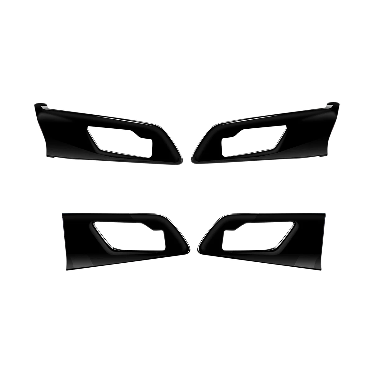 

Car Bright Black Inner Handle Panel Interior Panel for Prius Prius 60 Series 2020-2023 Car Accessories