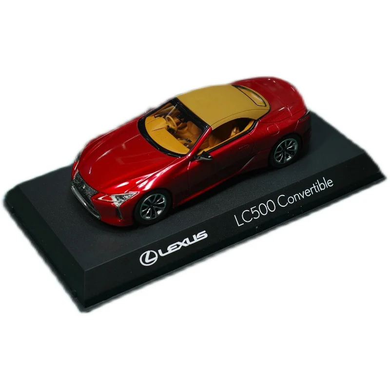 

Kyosho model 1/43 Lexus LC500 convertible red roofed alloy car model