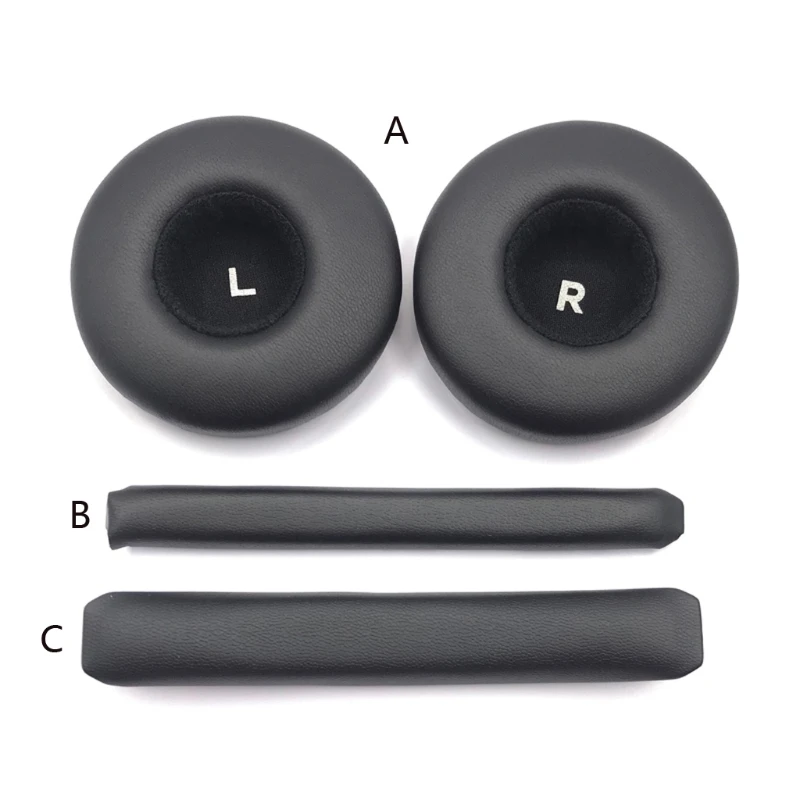 

2022 New Easily Replaced Ear Pads Head Beams Compatible with Y50 Y55 Y50BT Headphone Thicker Foam Covers Sleeves Props