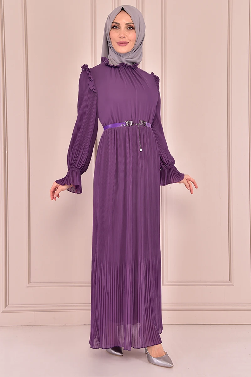 

Пиели шифон эльбис Лила TKN3495