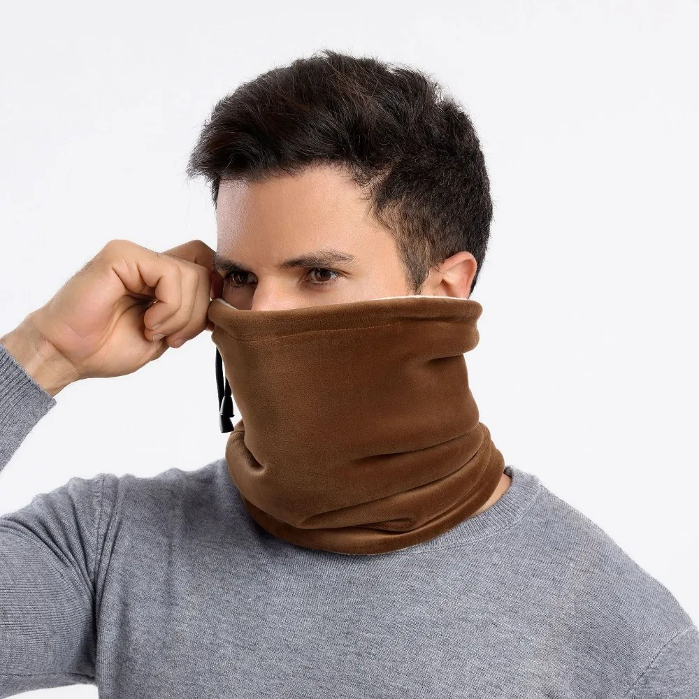 Новые утолщенные теплые шарфы однотонный коралловый бархатный спортивный шарф