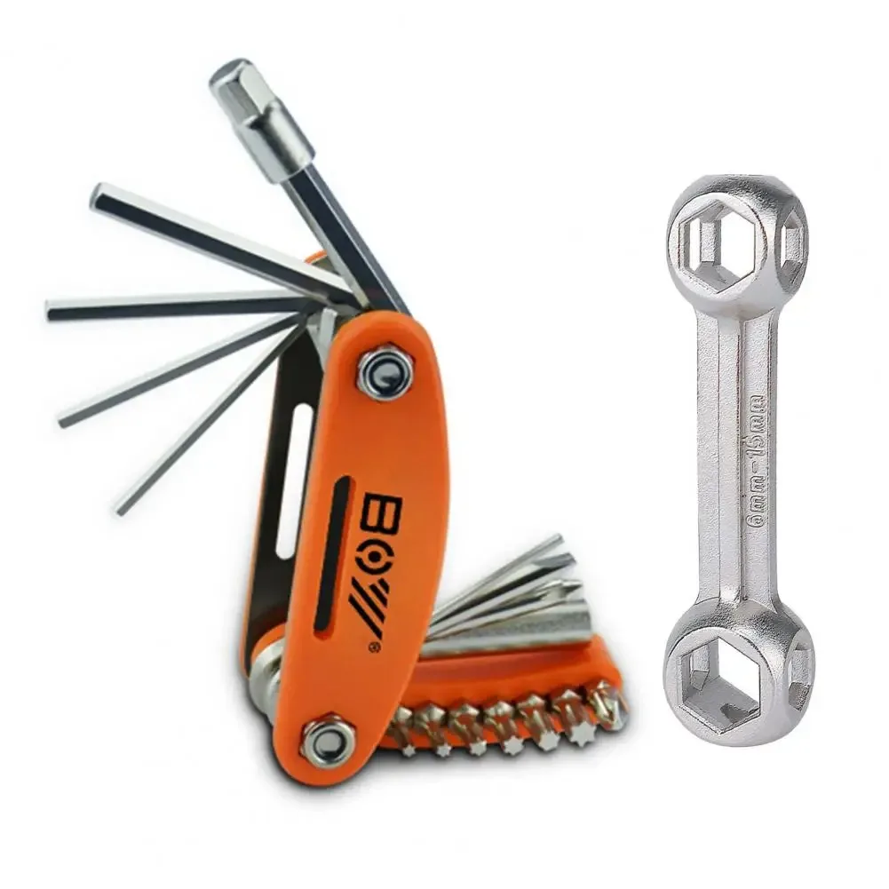Набор инструментов для ремонта велосипеда многофункциональный