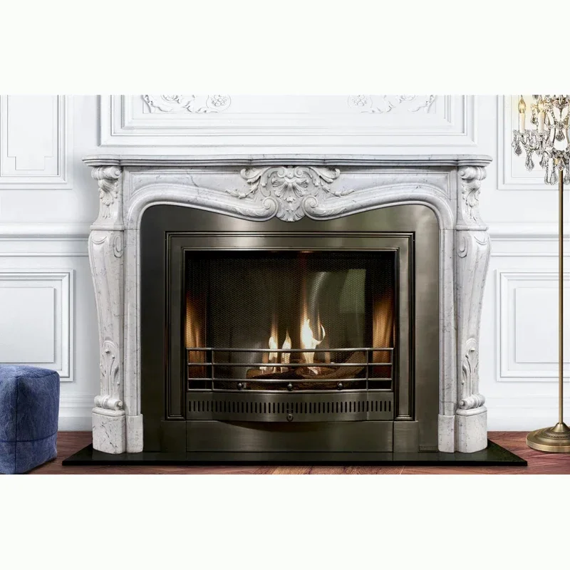 Современный домашний декор в западном стиле пламенные камины мраморный камин