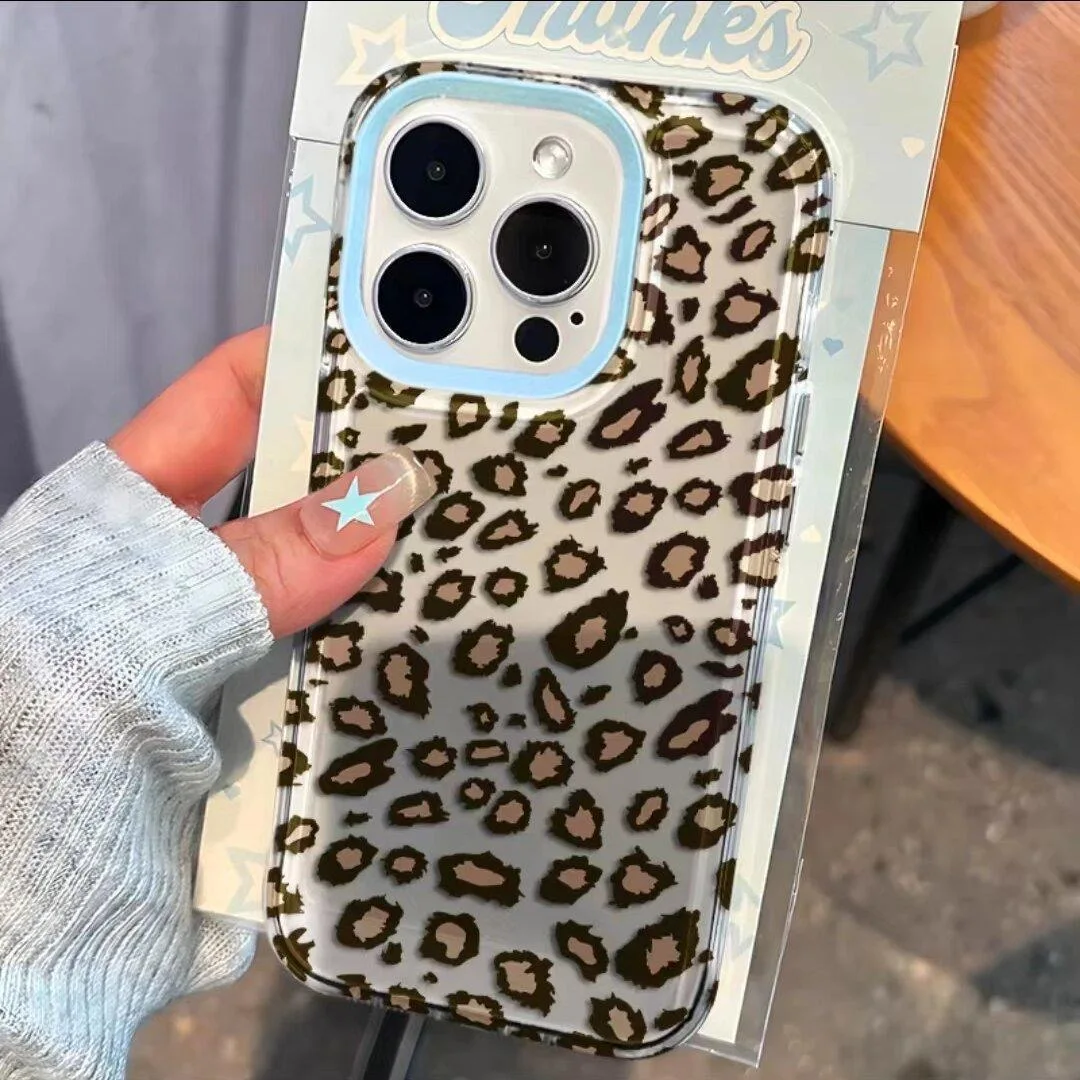 Модный Ретро-чехол с леопардовым принтом для телефона Vivo T1 V15 V23 V23E V25 V27 V29 V29E V30E V40