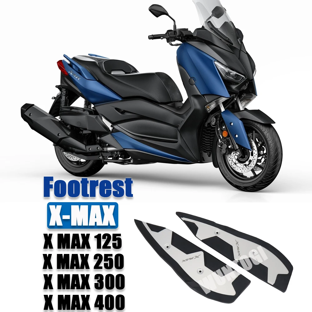 

XMAX Accessories Motorcycle Pedals For YAMAHA X-MAX 400 X-MAX 300 X-MAX 250 X-MAX125 2017-2023 Non-Slip Foot Pad Pedals