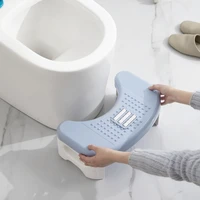 footstool household footstool toilet folding childrens adult toilet stool step on plastic thickened non slip pad footstool