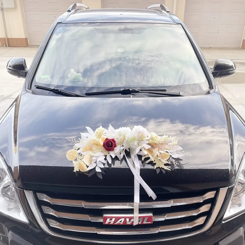 

Искусственный цветок пиона Yugali, свадебный автомобиль, искусственная Шелковая Роза, цветочный подарок на день Святого Валентина вечерние пр...