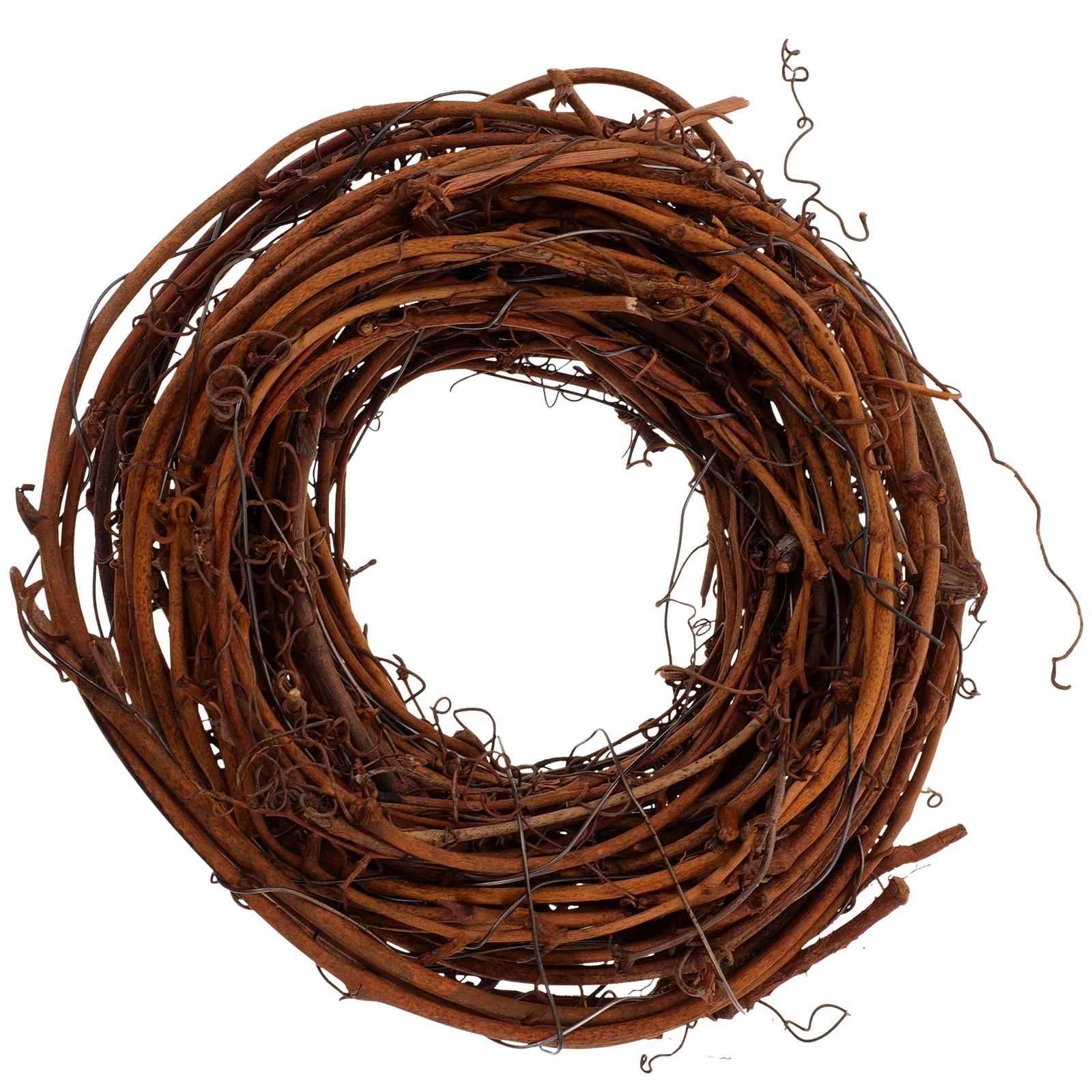 

Wreath Grapevine Garland Vine Twig Natural Christmas Hanging Crafts Diy Decor Wreaths Rattan Door Branch Grape Twigs Vines Front