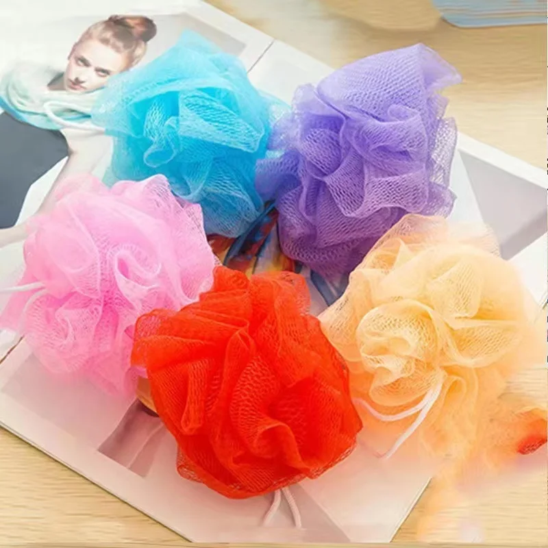 

Цветной мягкий сетчатый губчатый наполнитель для душа, аксессуары для ванной комнаты, полиэтиленовый цветочный горшок для ванны, скребок д...