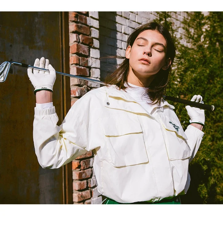 

Одежда для гольфа 2022 м ** b ** Женская ветровка с длинным рукавом Куртка Солнцезащитная Спортивная уличная универсальная куртка для гольфа