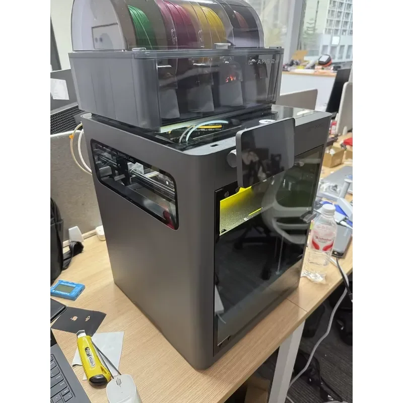 Горячая новинка 2026: Промышленный 3D-принтер Bamboo Lab X2D Combo с двойным экструдером, автоматическим подключением по USB, 1 год гарантии, FDM-технология (art.: 3920db903f8fd) - 3920db903f8fd