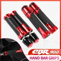 motorcycle handlebar grip handle hand bar grips ends universal for honda cbr900 cb919 cb900f hornet 1992 1993 1994 2020 2021